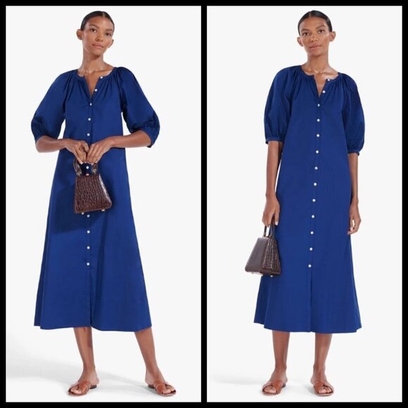 💕STAUD💕 Kenny Bag Brown Crocodile Embossed - Picture 5 of 16